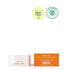 Three Ships - Brighter Days™ Red Algae + Avocado Biodegradable Eye Masks